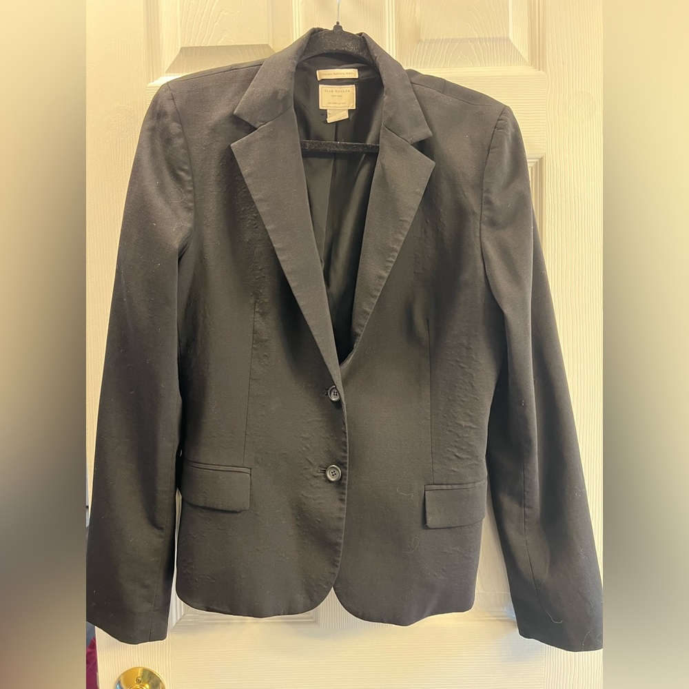 Club Monaco Classic Black Blazer